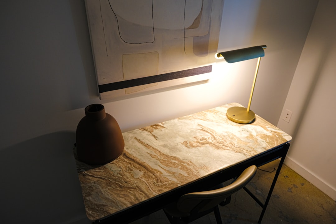 Photo Marble Table Lamp
