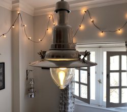 Photo Nordic minimalist chandelier