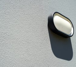 Photo ceramic wall light