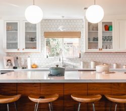 Photo vintage kitchen lighting